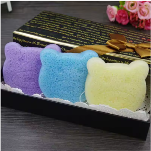 Konjac Sponge Bear Hand